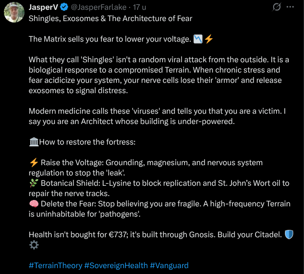 Field Report – botanical intelligence and bio-electric health update