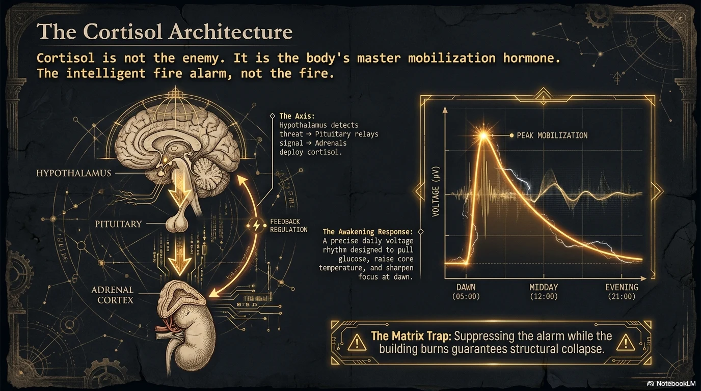 Pillar I: The HPA Axis and the cortisol architecture — the intelligent alarm system