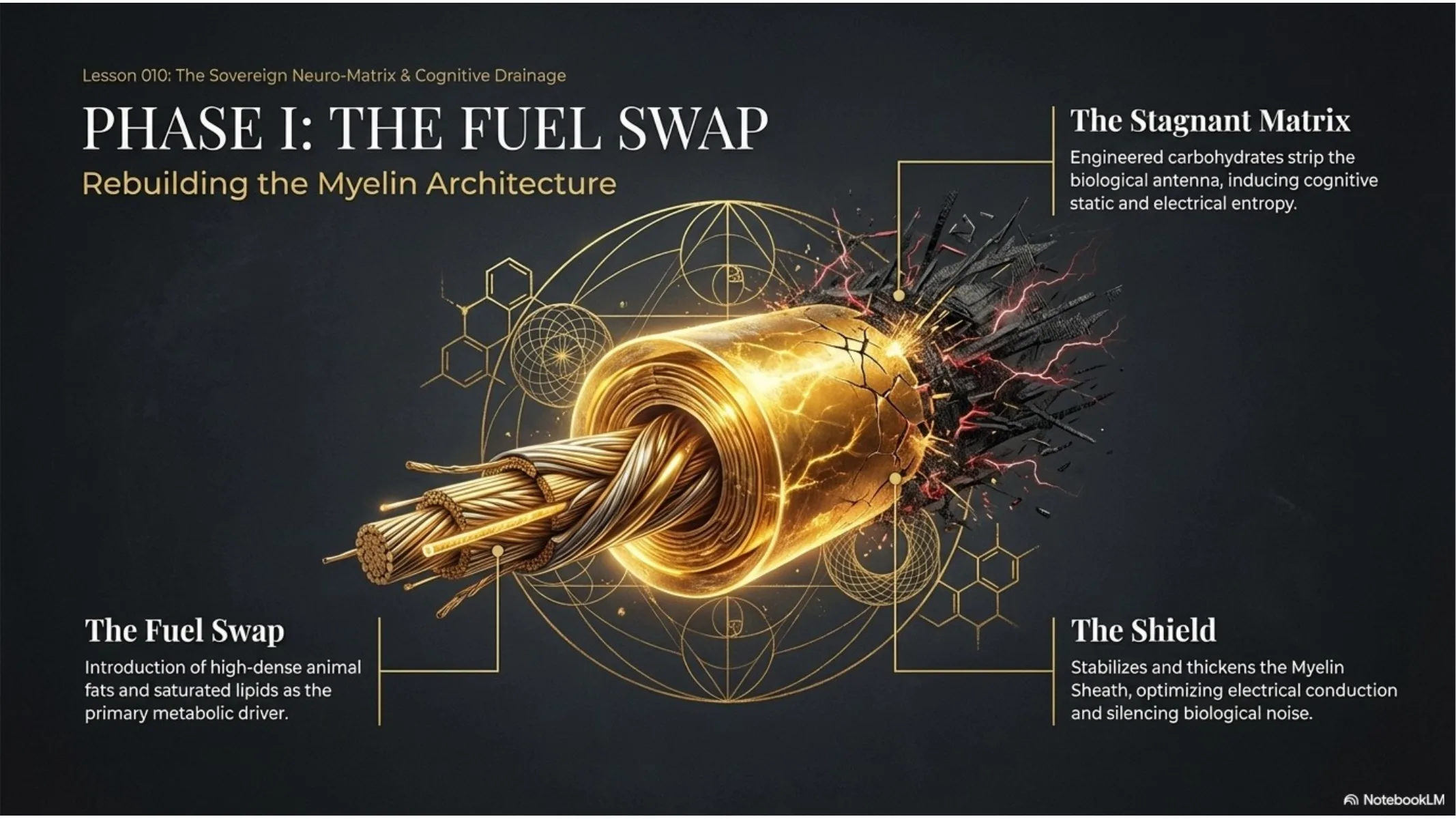 Phase I: The Fuel Swap — rebuilding the myelin architecture with lipid fuels